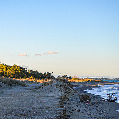 Vista delle dune di Marinella