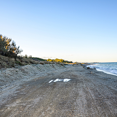 Vista delle dune di Marinella