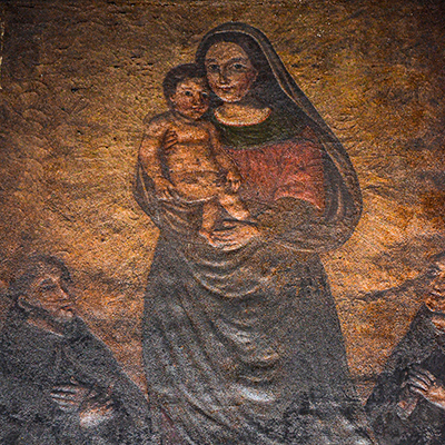Dettaglio affresco