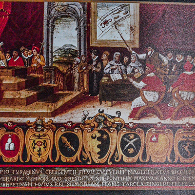 Affresco - Museo di Luigi Lilio