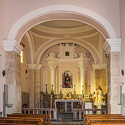 Navata interna - Chiesa di San Menna
