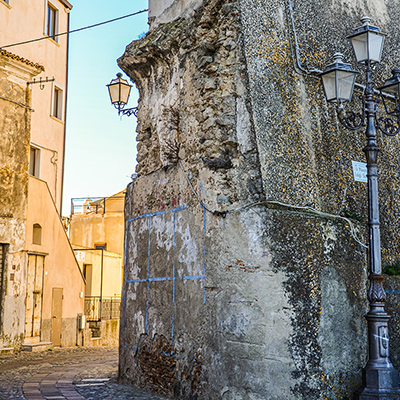 Veduta di Porta Mavilia